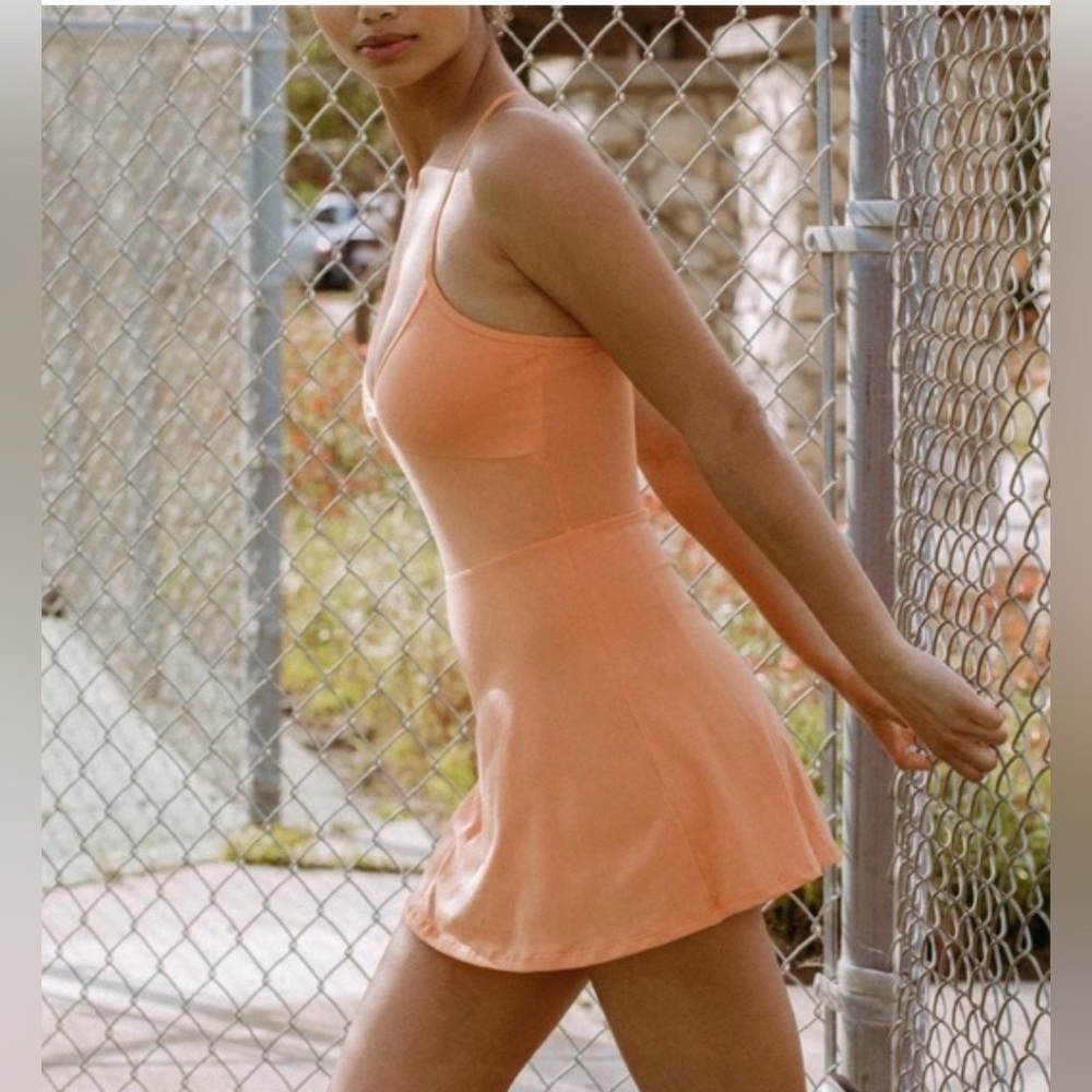 L*Space Vibrant Orange Rally Dress